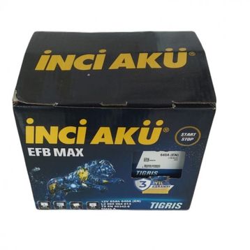 İnci Akü 12V 65 Ah Efb Max 640 A En Start Stop Akü