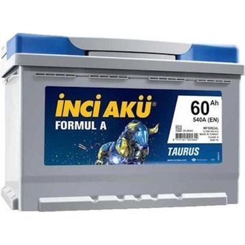 İnci Akü Formul A 12 V 60 Ah 540A Oto Aküsü
