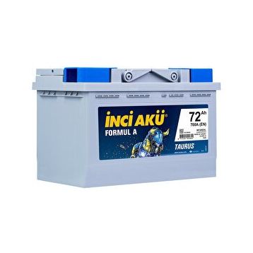 İnci Akü Formül A 640A 12V 72Ah
