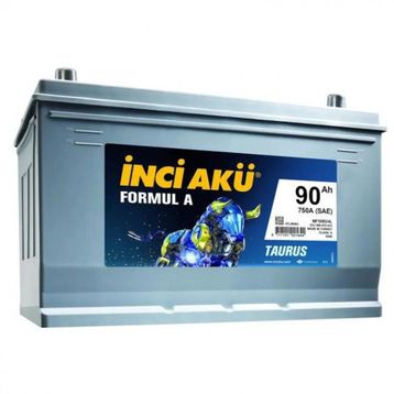 İnci Formül A Taurus 12 V 90 Ah Asia 750 cca Akü
