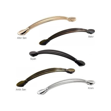 İnci Mobilya 128 mm Krom Kulp