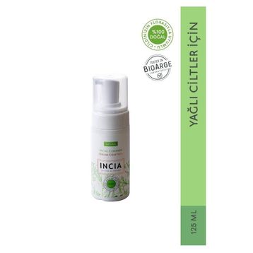 Incia 125 ml Yağlı Ciltler için Doğal Yüz Temizleme Jeli