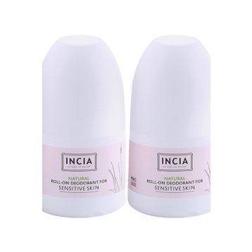 Incia 2x50 ml Hassas Ciltler İçin Doğal Roll-On Deodorant