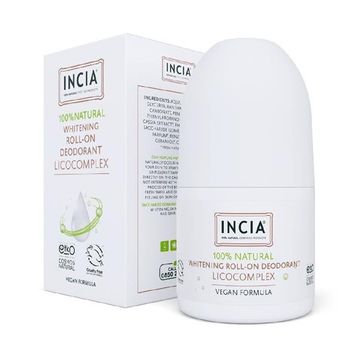 Incia 50 ml Beyazlatıcı Ter Kokusu Önleyici Doğal Roll-On Deodorant