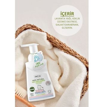 Incia Doğal 200 ml Bebek Şampuanı