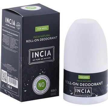 Incia Doğal Deodorant Erkekler İçin Roll-On