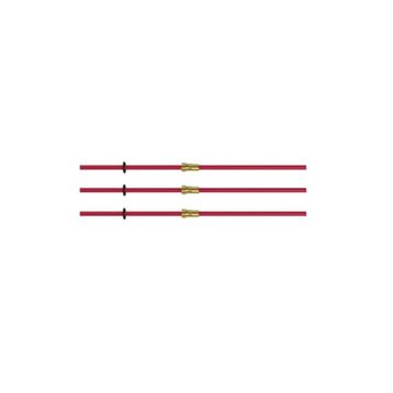 Indea GM0715 3.5 m 1.0-1.2 mm Bakır Terminal Trafimet Kırmızı Teflon Spiral Hortum