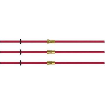 Indea GM0715 3.5 m 1.0-1.2 mm Bakır Terminal Trafimet Kırmızı Teflon Spiral Hortum