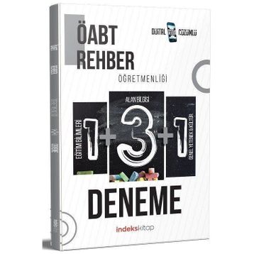 İndeks Kitap - ÖABT Rehber Öğretmenliği Dijital Çözümlü 5 Deneme