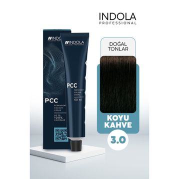 İndola Fessional Hair Dye Profesyonel 3.0 Koyu Kahve Saç Boyası