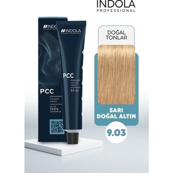 İndola Fessional Hair Dye Profesyonel 9.03 Sarı Doğal Altın Saç Boyası
