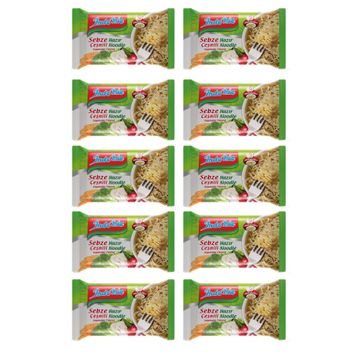 İndomie Sebzeli Aromalı Hazır Noodle 10'lu