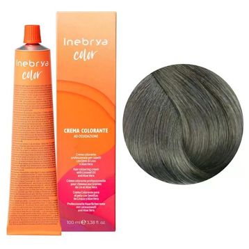 Inebrya Color Keten Tohumu Yağı ve Aloe Vera İçeren 8.11 Light Blonde Intense ASH 100 ml Saç Boyası