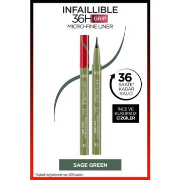 Infaillible 36h 05 Sage Green Grip Micro Fine Eyeliner