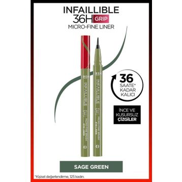 Infaillible 36h 05 Sage Green Grip Micro Fine Eyeliner