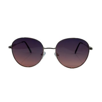 İnfiniti Ms-108 C3 52 Gold Yuvarlak Çerçeve Unisex Güneş Gözlüğü