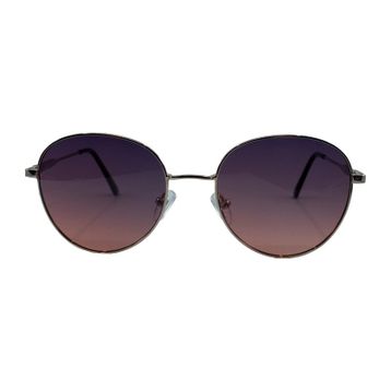 İnfiniti Ms-108 C3 52 Gold Yuvarlak Çerçeve Unisex Güneş Gözlüğü