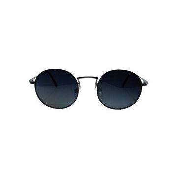 İnfiniti Ms-156C754 Siyah Yuvarlak Çerçeve Unisex Güneş Gözlüğü