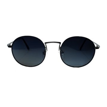 İnfiniti Ms-156C754 Siyah Yuvarlak Çerçeve Unisex Güneş Gözlüğü