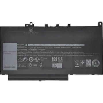 İnfostar Dell Latitude 12 7000 E7270 E7270 3 Cell Laptop Batarya