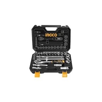 İngco HKTS12251 Endüstriyel 1/2 inç 25 Parça Lokma Seti