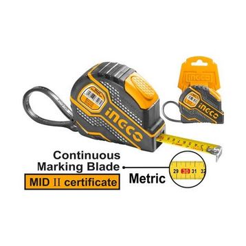 İngco HSMT08051E Kauçuk Korumalı 5x25 m Lüx Şerit Metre