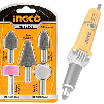 İngco ING-AKB0501 Taşlama Aksesuarı 5'li Set