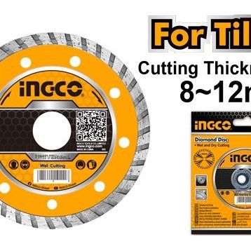 İngco ING-DMD031802HT Elmaslı Seramik Kesme 180x22.2 mm Disk
