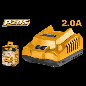 İngco ING-FCLI2003 20V 4.0 Ah Hızlı Akıllı Şarj Cihazı