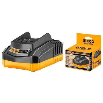 İngco ING-FCLI2003 20V 4.0 Ah Hızlı Akıllı Şarj Cihazı