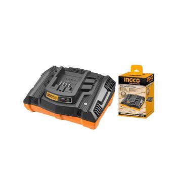 İngco ING-FCLI2003 20V 4.0 Ah Hızlı Akıllı Şarj Cihazı