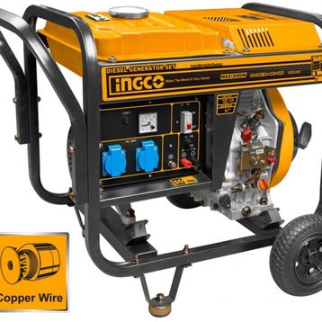 İngco ING-GDE30001 296 cc Dizel Motor 7 hp Dizel Jeneratör