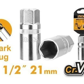 İngco ING-HSPS12211 Endüstriyel 1/2 inç 21 mm Buji Lokma