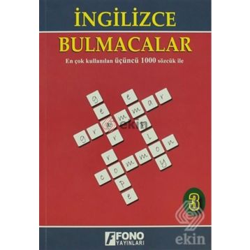 İNGİLİZCE BULMACALAR 3. KITAP - ŞULE MERİÇ