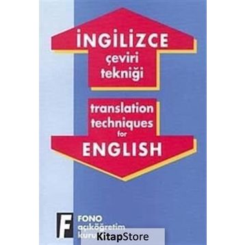 İNGİLİZCE ÇEVİRİ TEKNİĞİ - KOLEKTIF