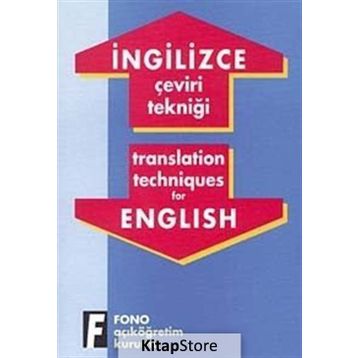 İNGİLİZCE ÇEVİRİ TEKNİĞİ - KOLEKTIF