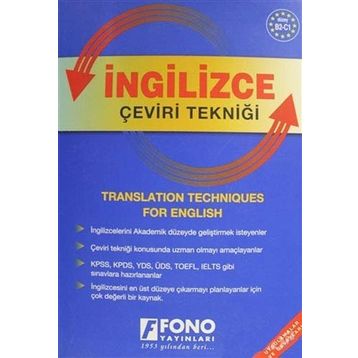 İNGİLİZCE ÇEVİRİ TEKNİĞİ - KOLEKTIF