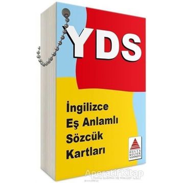 İngilizce Eş Anlamlı Sözcük Kartları-Delta Kültür Yayınları
