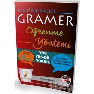 İngilizce Kalıcı Gramer Öğrenme Yöntemi İbrahim Durgut Pelikan Tıp Teknik Yayınları