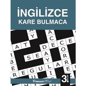 İngilizce Kare Bulmaca 3. Kitap - Kollektif