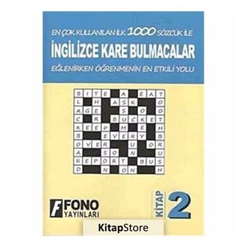 İngilizce Kare Bulmacalar - 2 - Kolektif