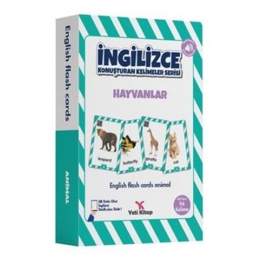 İngilizce Kelime Kartları - Hayvanlar - Yeti
