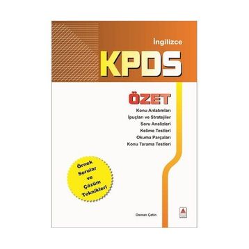 İNGİLİZCE KPDS ÖZET - OSMAN ÇETİN