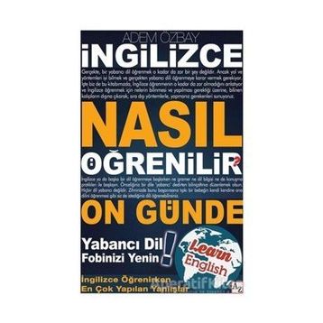 İngilizce Nasıl Öğrenilir? - Adem Özbay