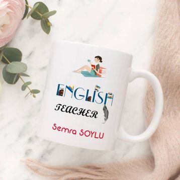 İngilizce Öğretmeni Kupa Bardak