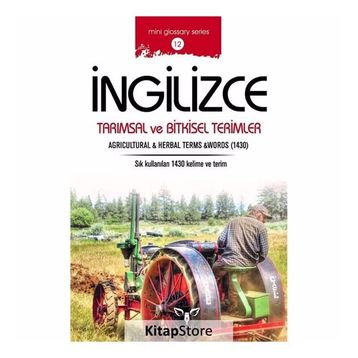 İngilizce Tarımsal ve Bitkisel Terimler - Mahmut Sami Akgün