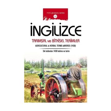 İngilizce Tarımsal ve Bitkisel Terimler - Mahmut Sami Akgün