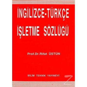 İngilizce - Türkçe İşletme Sözlüğü - Rıfat Üstün