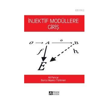 İnjektif Modüllere Giriş - Pegem Akademi Yayıncılık