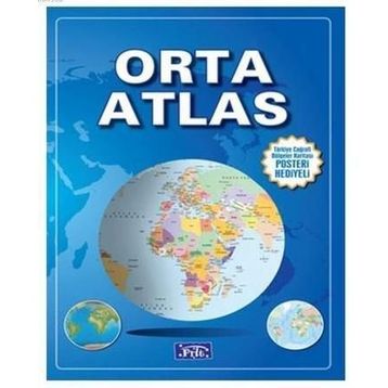 İNKILAP İLKÖĞRETİM ORTA ATLASI - İBRAHİM ATALAY